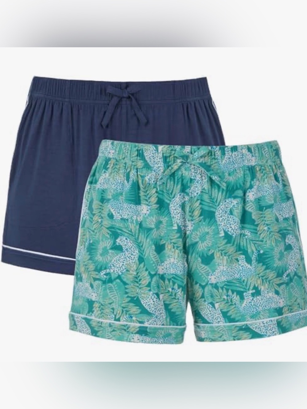 Room Service Womens 2 Pack Lightweight Modal Lounge Short